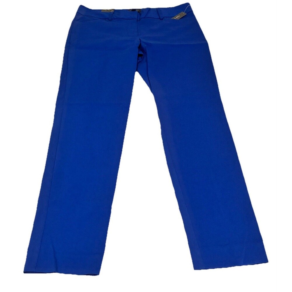 The Limited Ankle Pants Women 4 Royal Blue Pockets Workwear Costal Professional